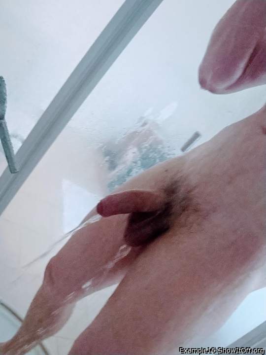 Da jetzt mit in die Dusche schlpfen... 