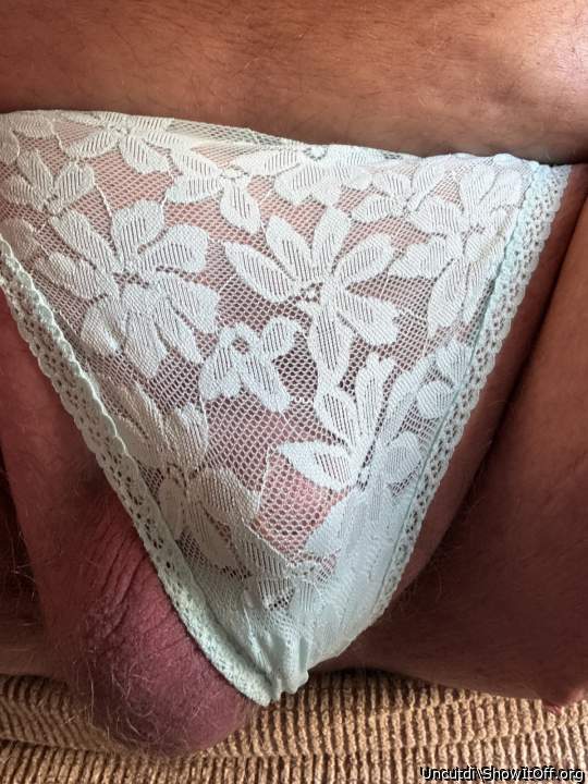 Very sexy in your little lace panties  