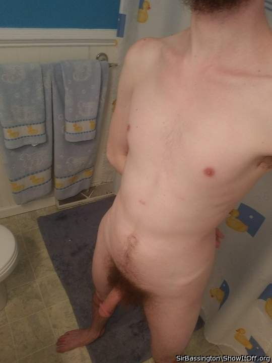 Fresh out of the shower