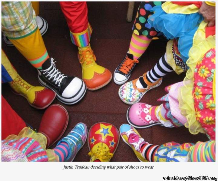 Trudeau the Clown