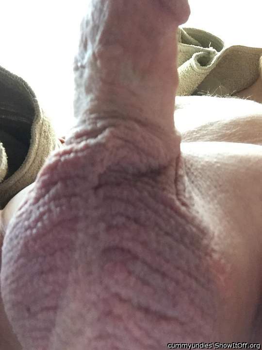 Photo of a schlong from cummyundies