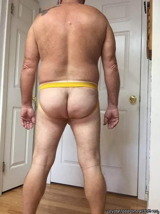 My ass straped...