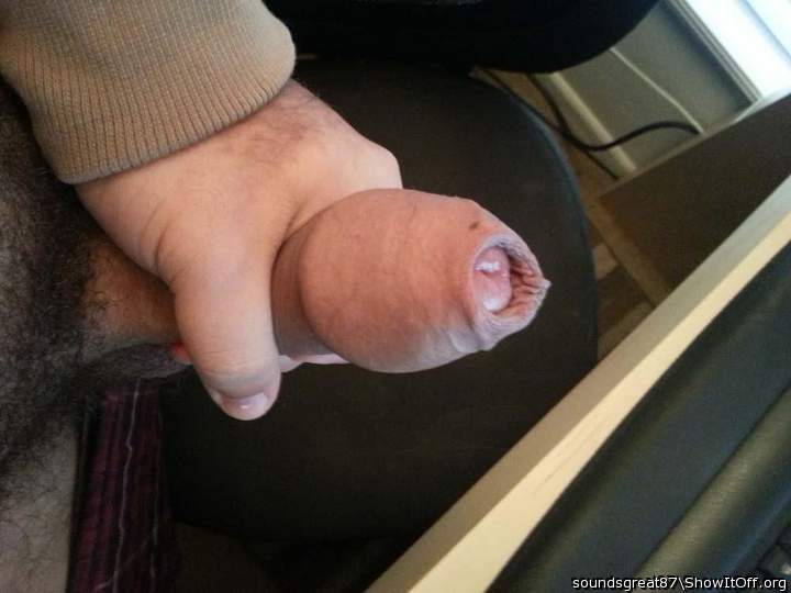 Just a boner covered in foreskin.