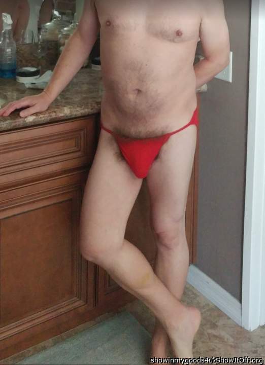 love men's Hanes brand string bikini underwear