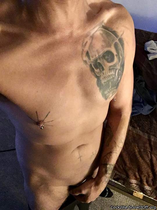 Got my nipples pierced