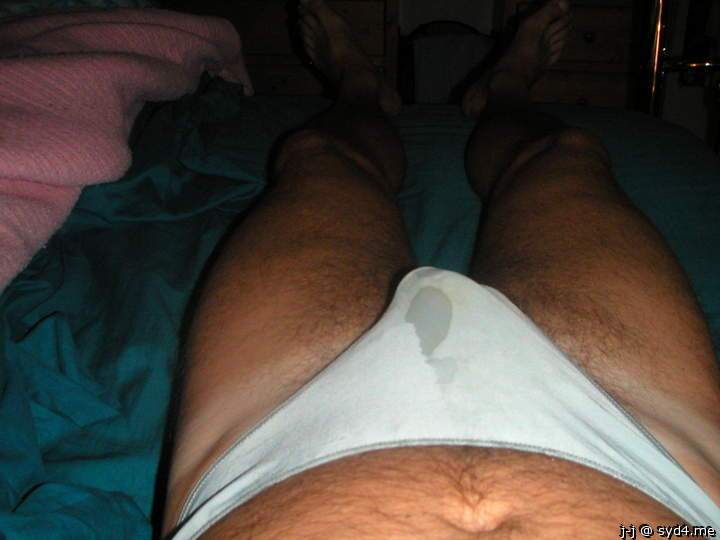 Impressive cum stain.