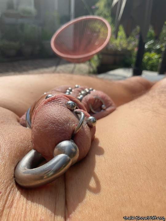 Photo of a meat stick from chalk