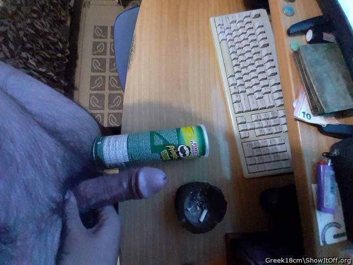 My 3/4ths of a pringles tin can