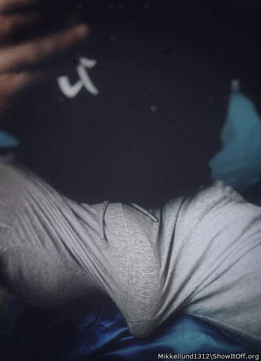 Bulge in sweatpants