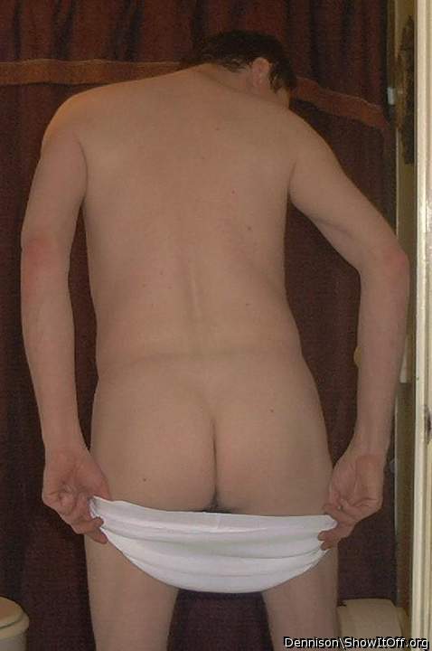 Take them down and show your ass.  