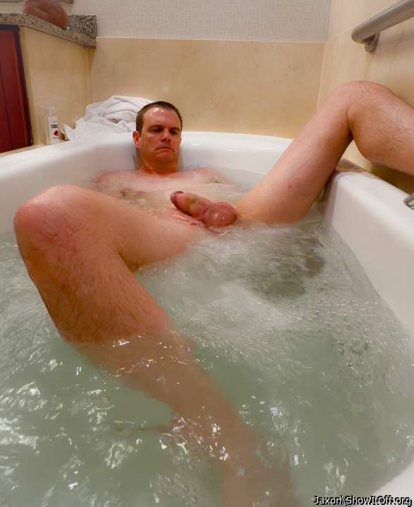 Rub a dub dub.