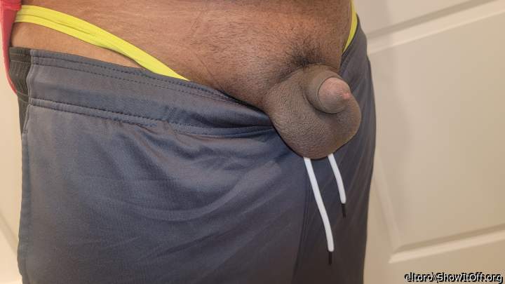 Super sexy little dick and big fat balls!  