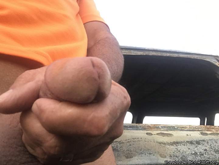 Photo of a one-eyed monster from shavdstrokr