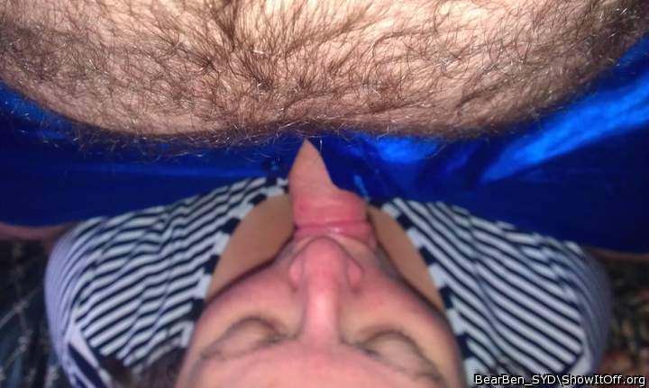 BBW sucking me.