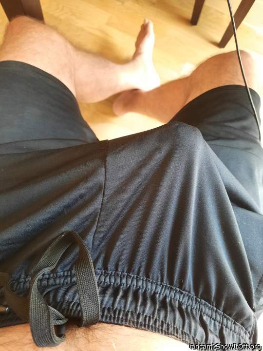 Strong erection, sexy tent!