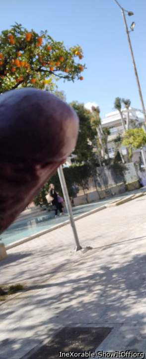 I like to show my cock in all women in public