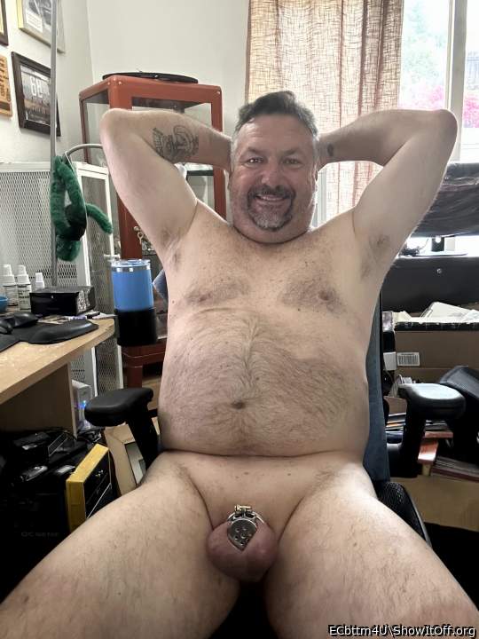 Sometimes, it's naughty and needs to be locked up