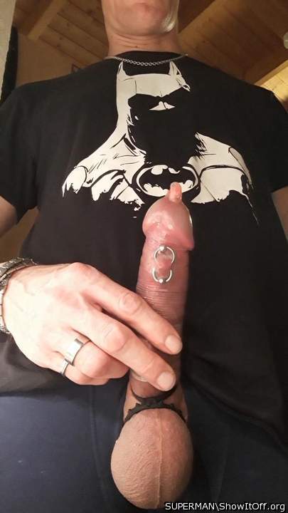 My pierced hard Cock Sounded