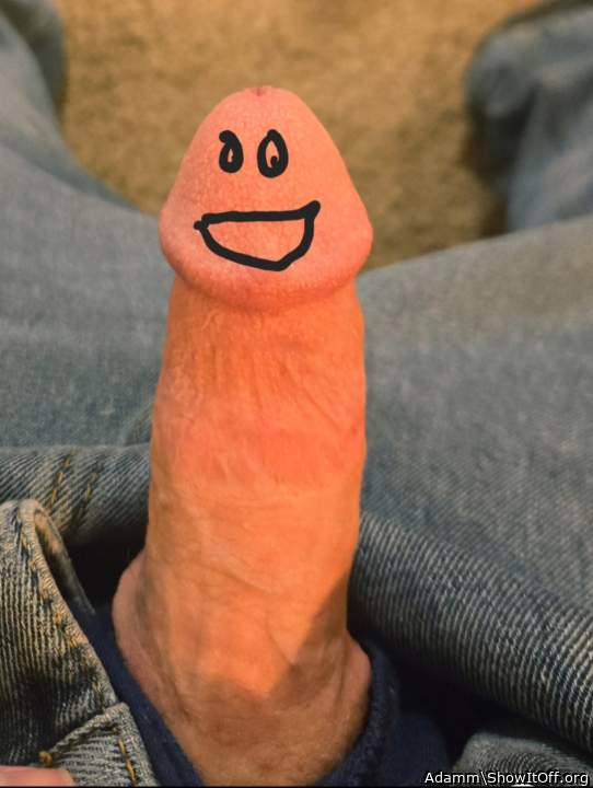 Someone sure looks Happy