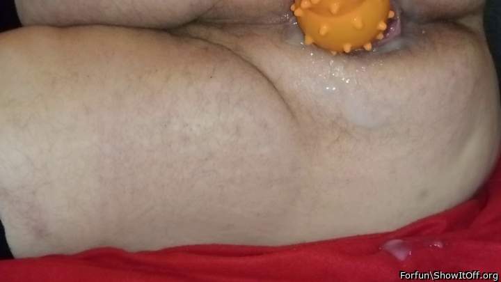 this yellow anal monster