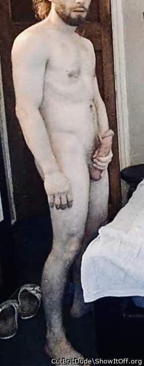 Awesome hard-on, balls and body, stunning male nudity    