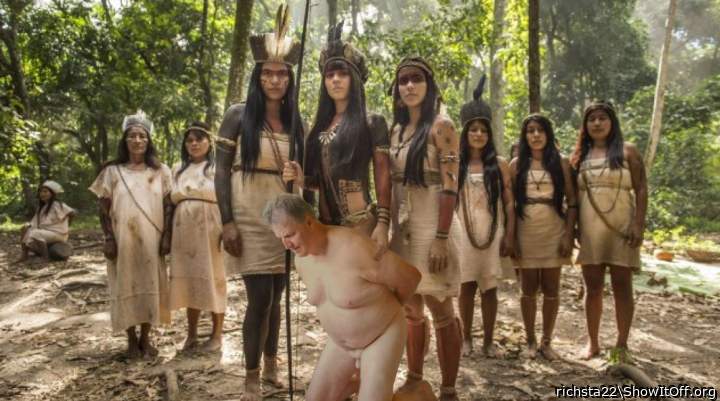 Captured by jungle warriors
