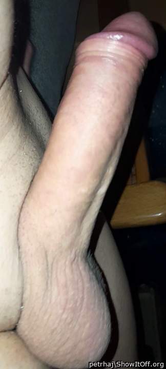 my hard and shaved dick)