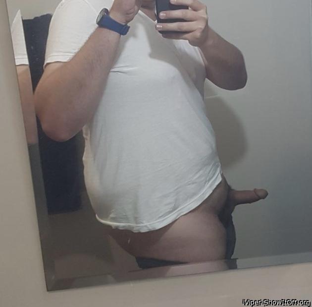 Friend on mirror