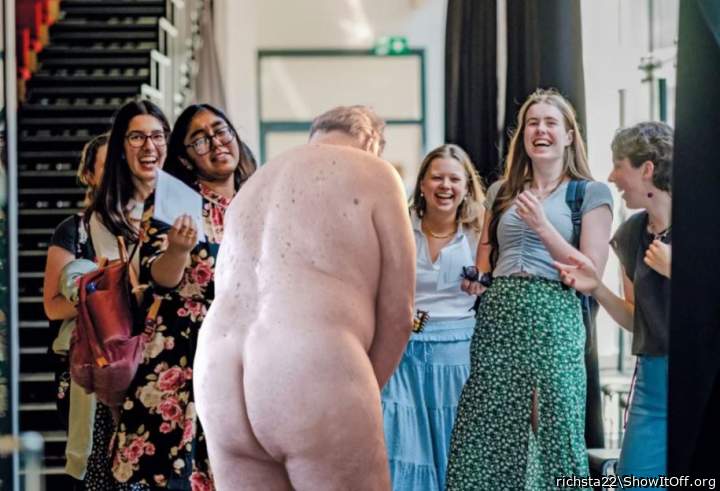 Ladies having a good laugh.