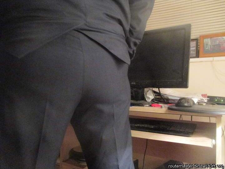 My bum in my new suit