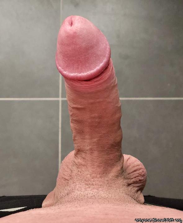 Beautiful powerful erection