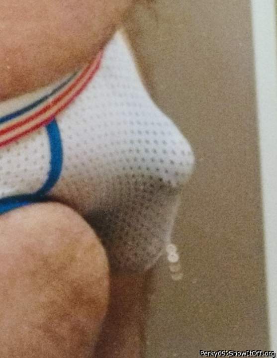 New jockstrap not quite as roomie as I had hoped