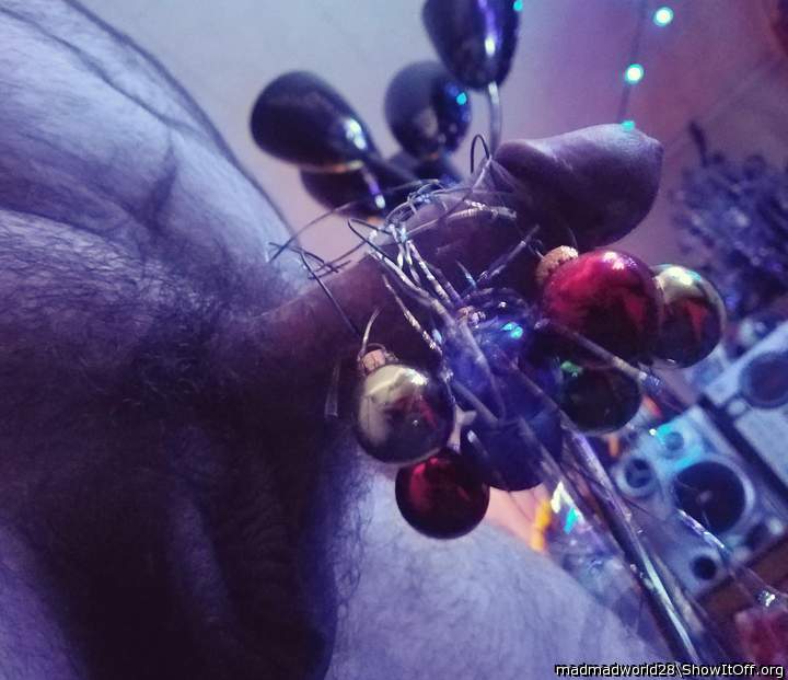 Looks like He's in a Christmas mood 