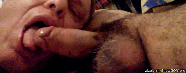 suking my 70 yo lover