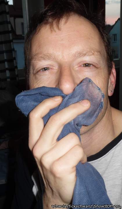 I love smelling my sweaty socks