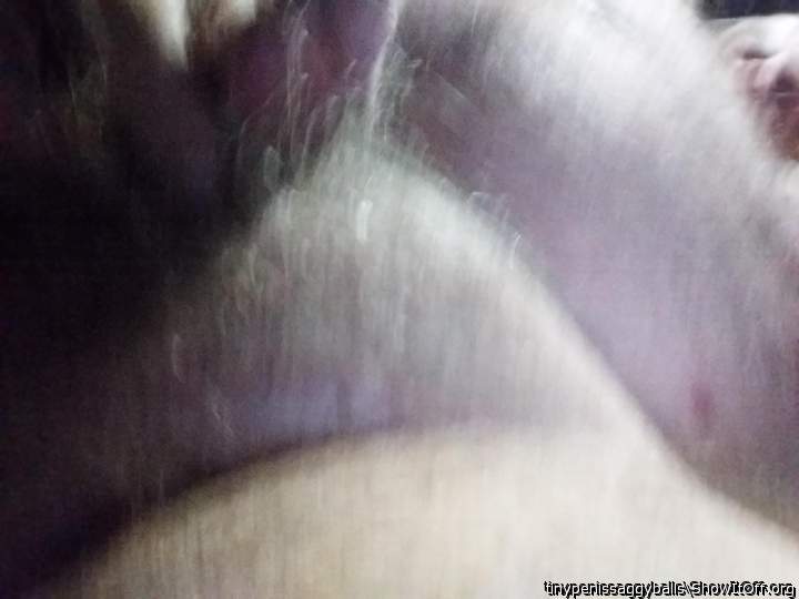 Photo of a stiffie from tinypenissaggyballs