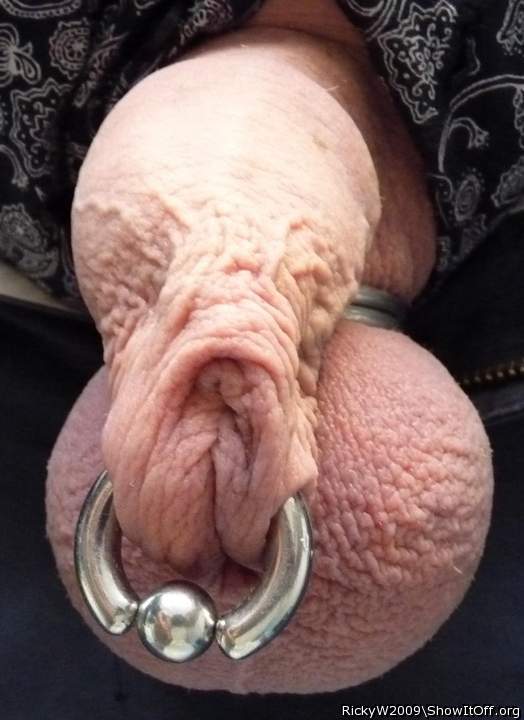 It's a cold day, my balls have contracted