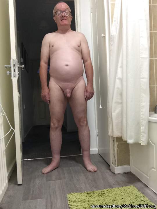 Freshly shaved and circumcised me
