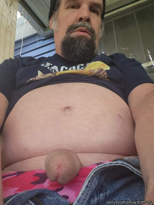 Playing on my front porch.