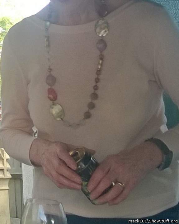 My aunty's nipple