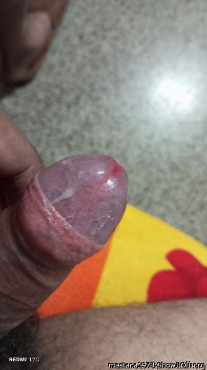 Pre cum when wanking