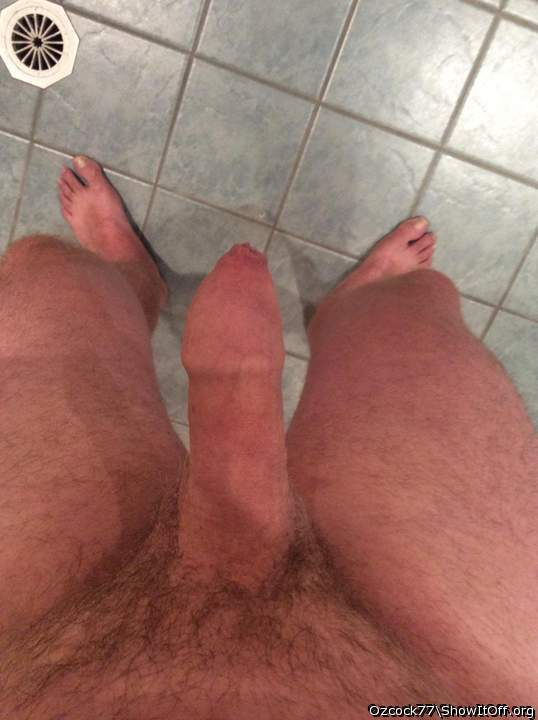 Nearly up foreskin forward still