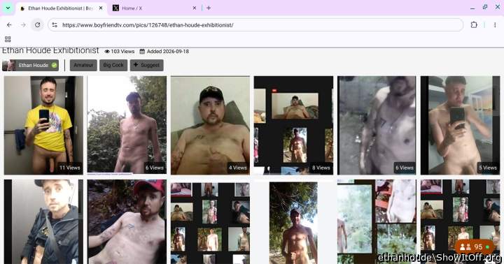 ethan houde exhibitionist