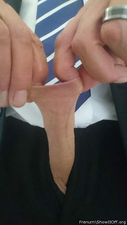 My foreskin.