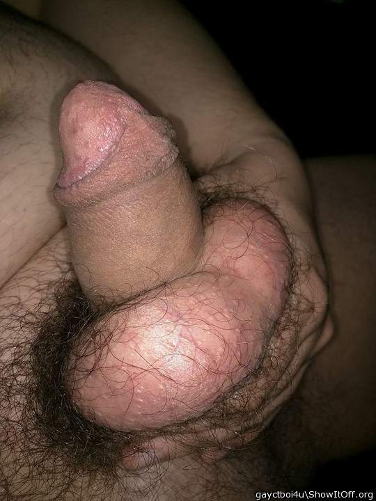 I would try to fit it all in my mouth 