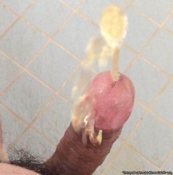 pee from erect penis