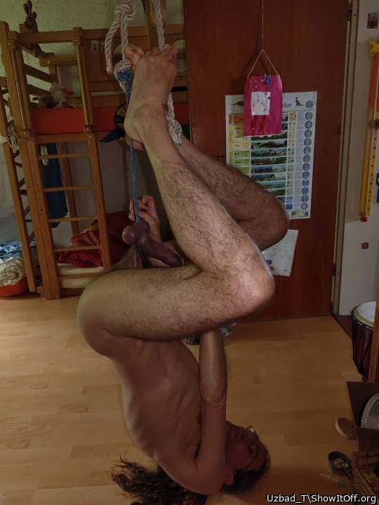 Today one handed and completely upside down