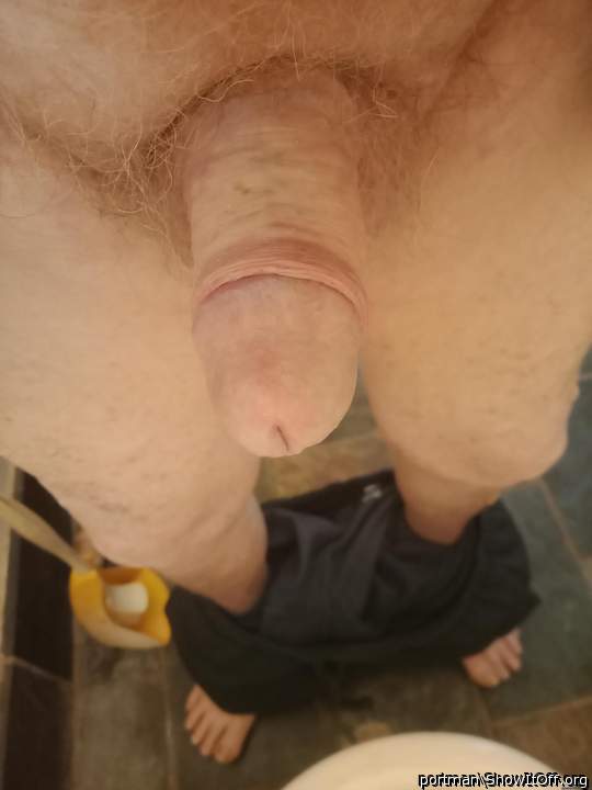Pants down