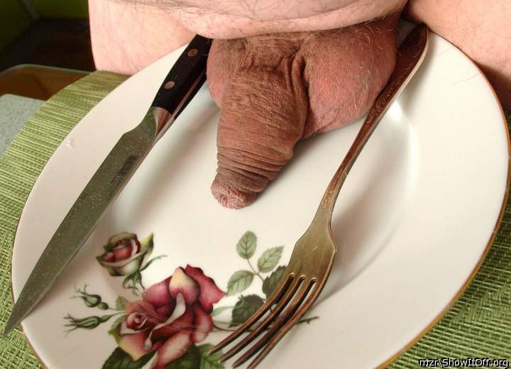 Very tasty tender long fleshy foreskin