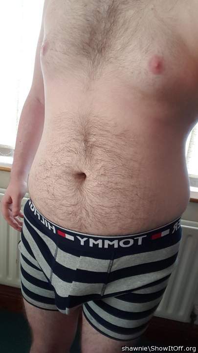 hay Shawnie u look so sexy nice undies .. u shaping up nice.